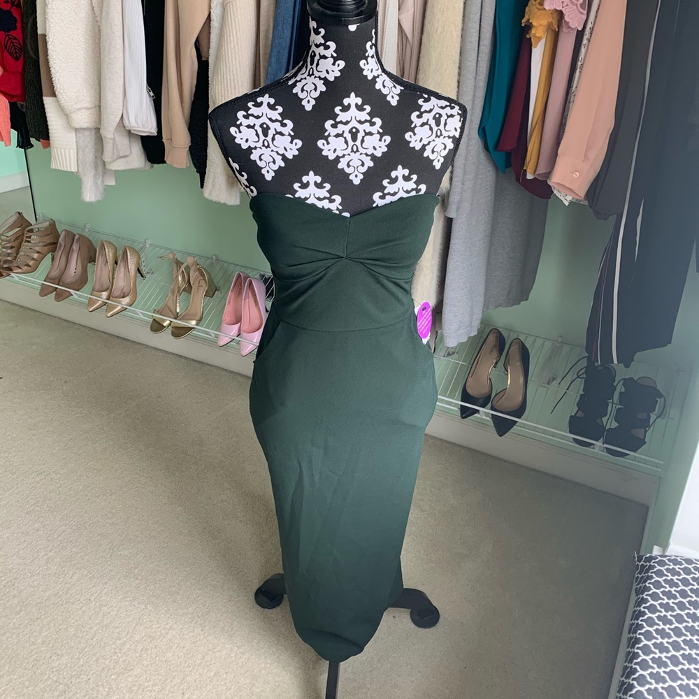 Strapless Midi dress